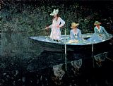 Famous Boat Paintings - In The Rowing Boat